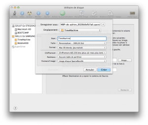 Création du conteneur